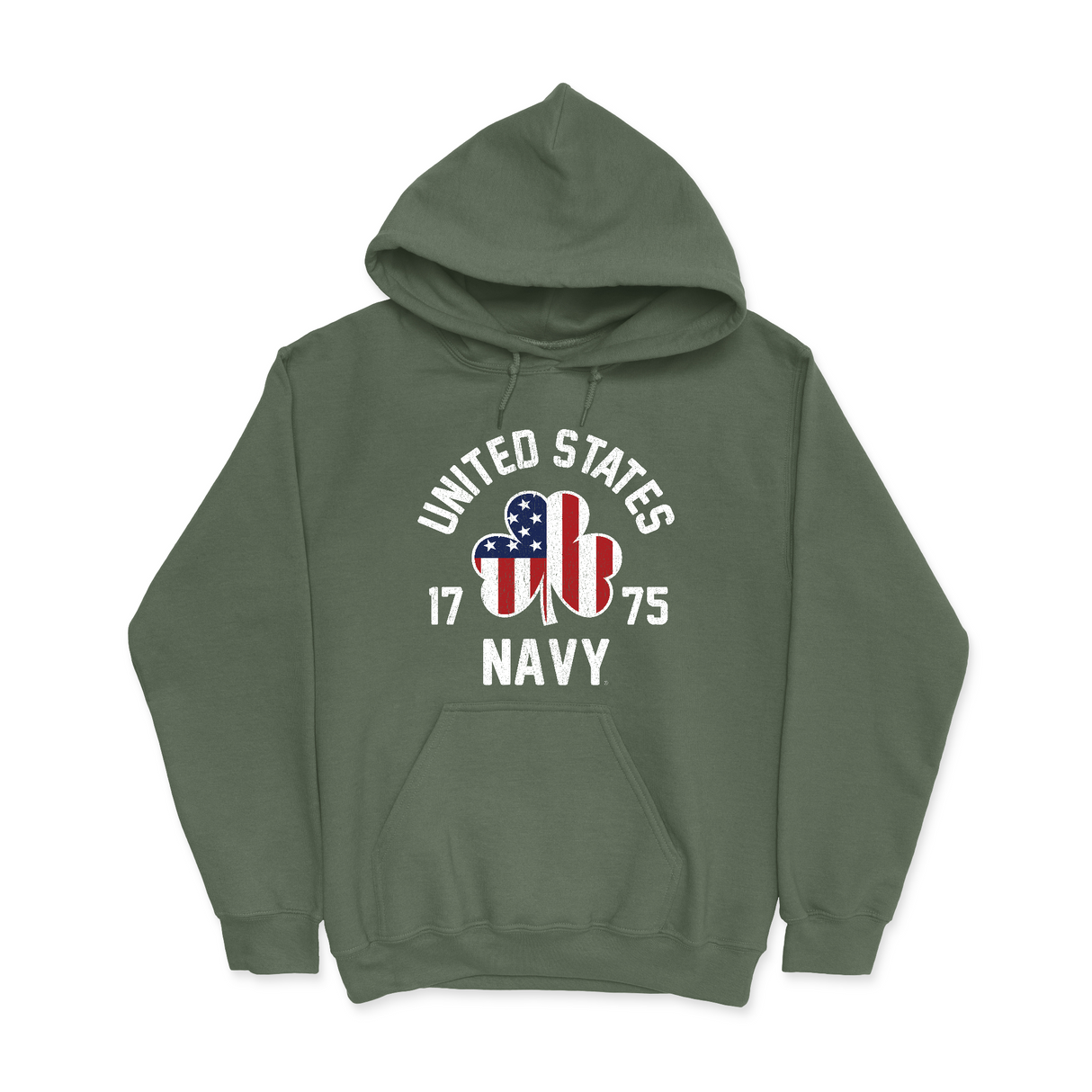 Mens Small Military Green Style_Hoodie