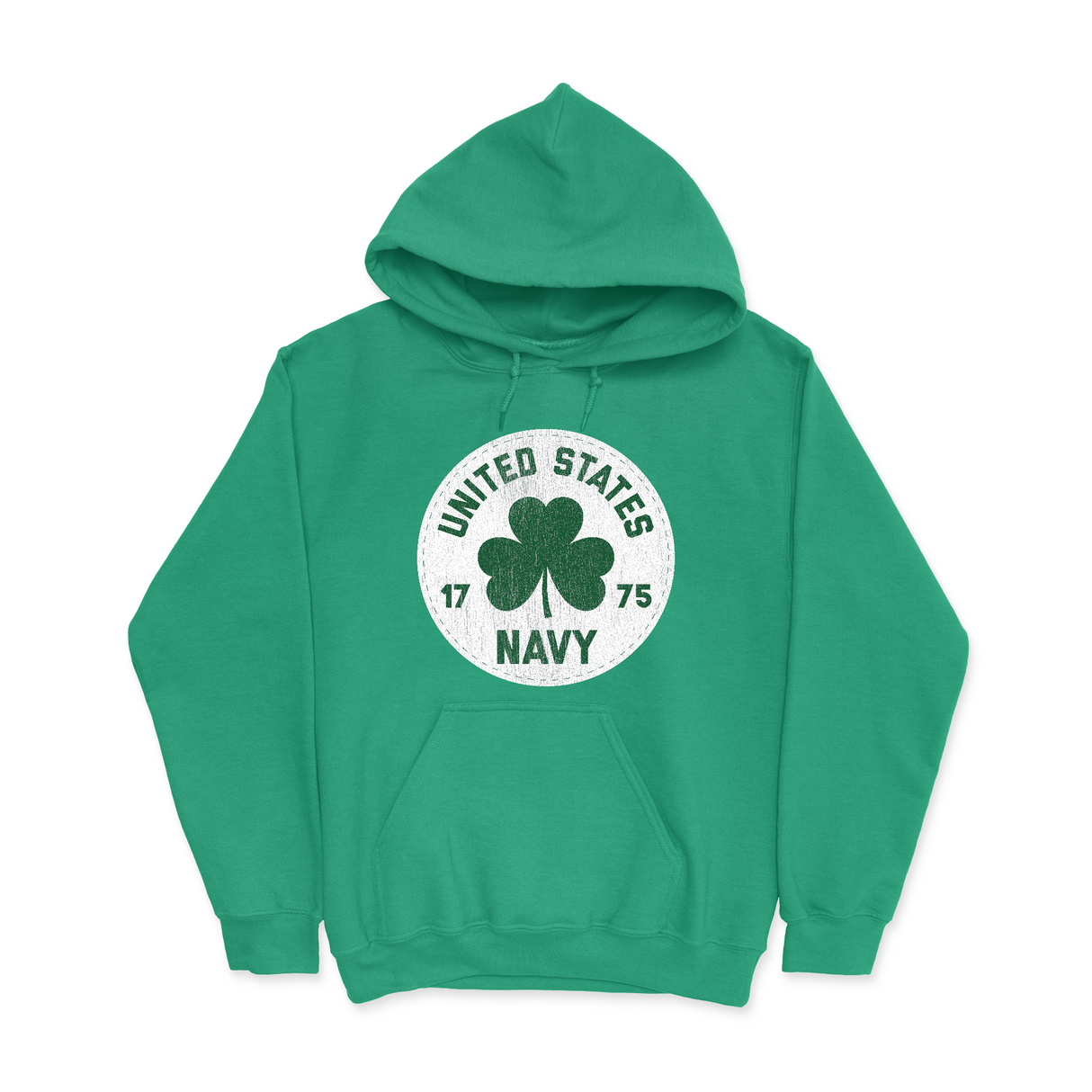 Mens Small Irish Green Style_Hoodie