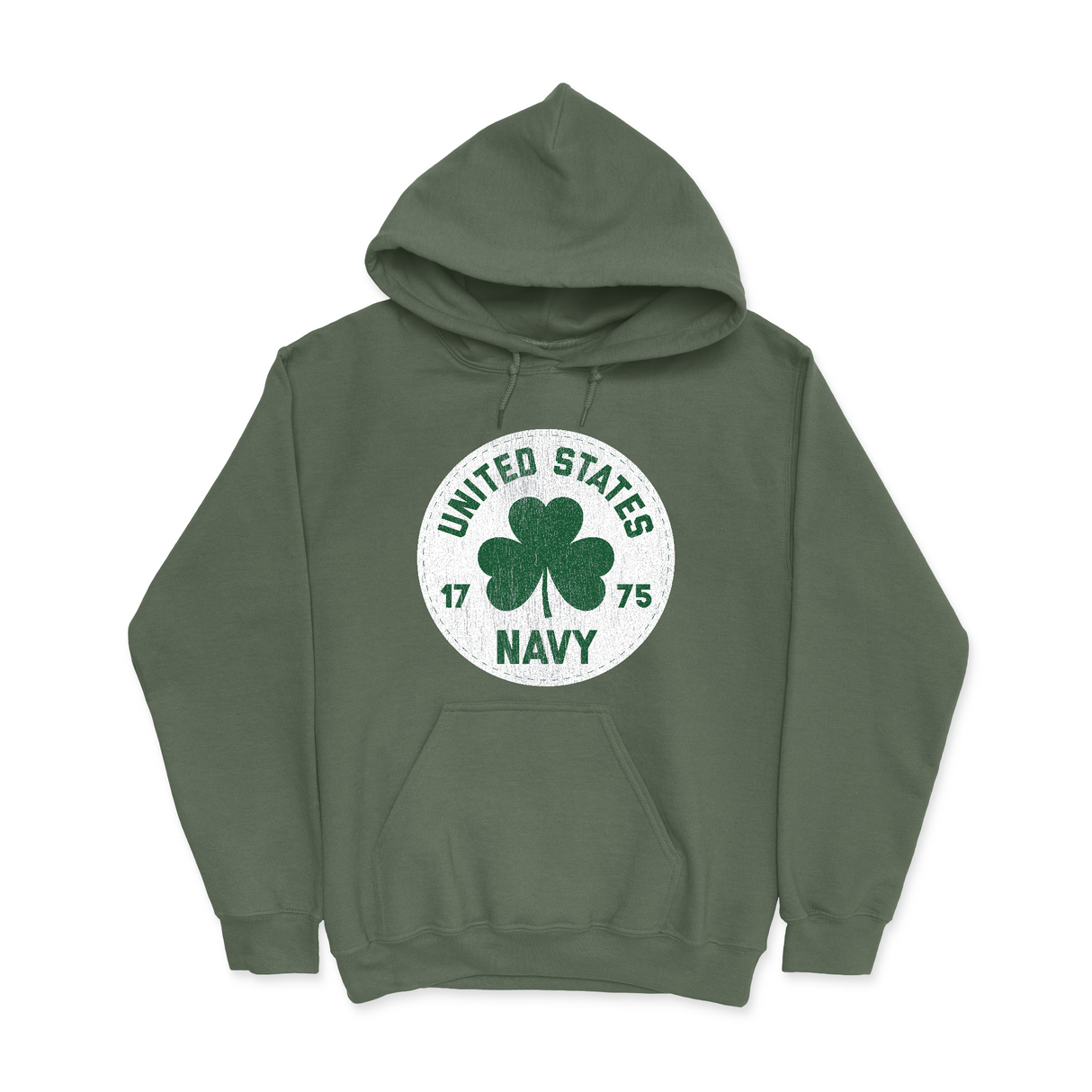 Mens Small Military Green Style_Hoodie