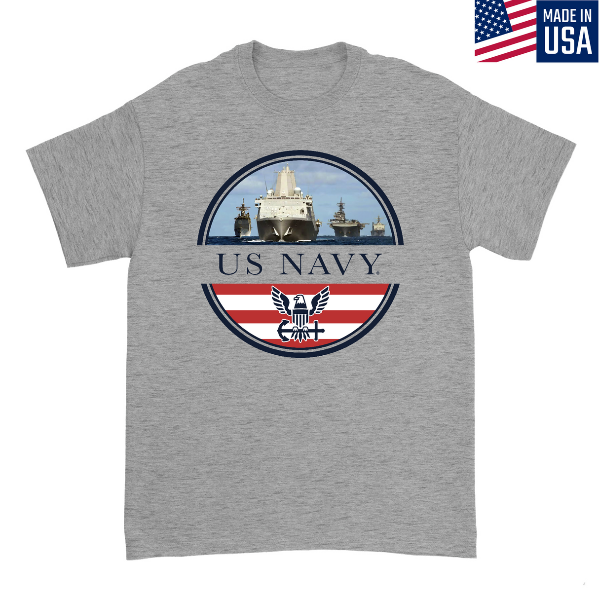 Mens Small Dark Ash Style_T-Shirt