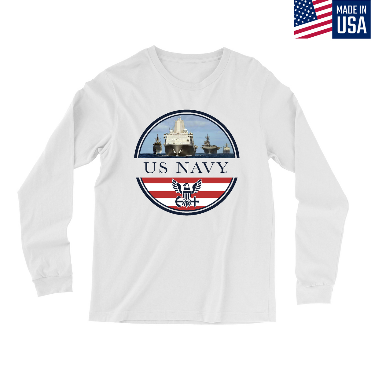 Mens Small White Style_Long Sleeve