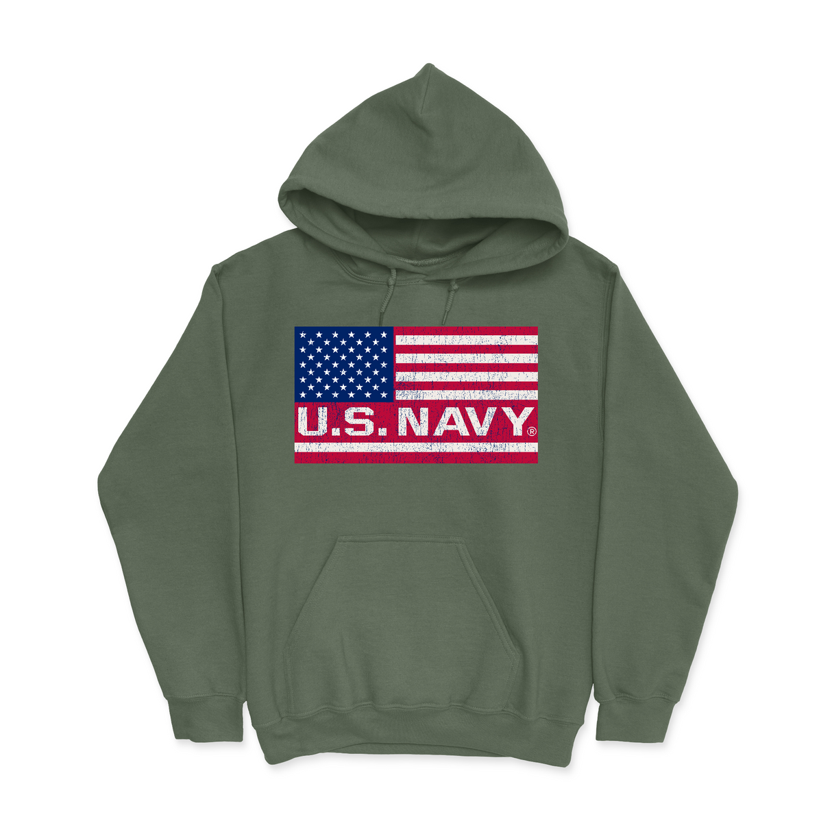 Mens Small Military Green Style_Hoodie