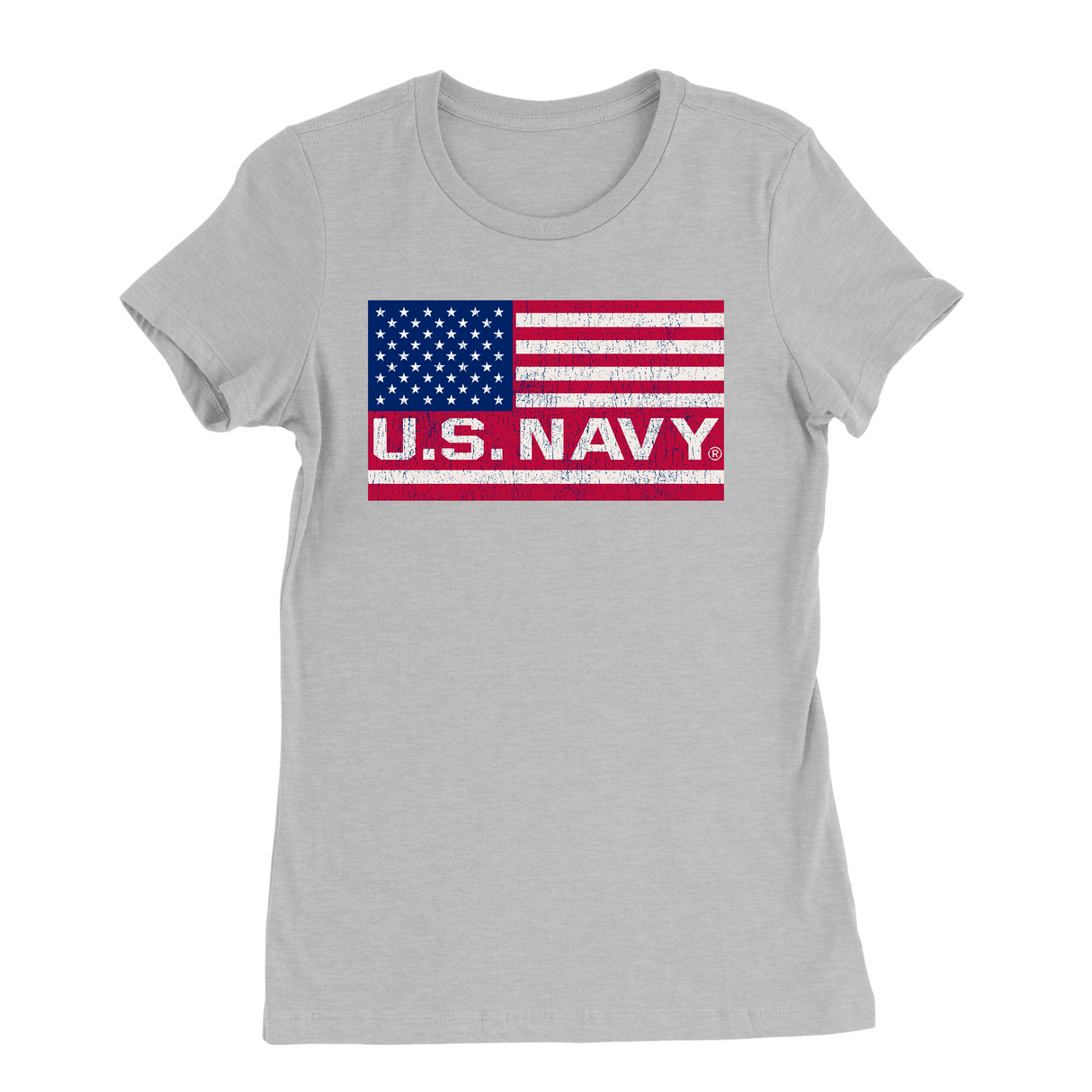 Womens Small Solid Athletic Grey Style_T-Shirt