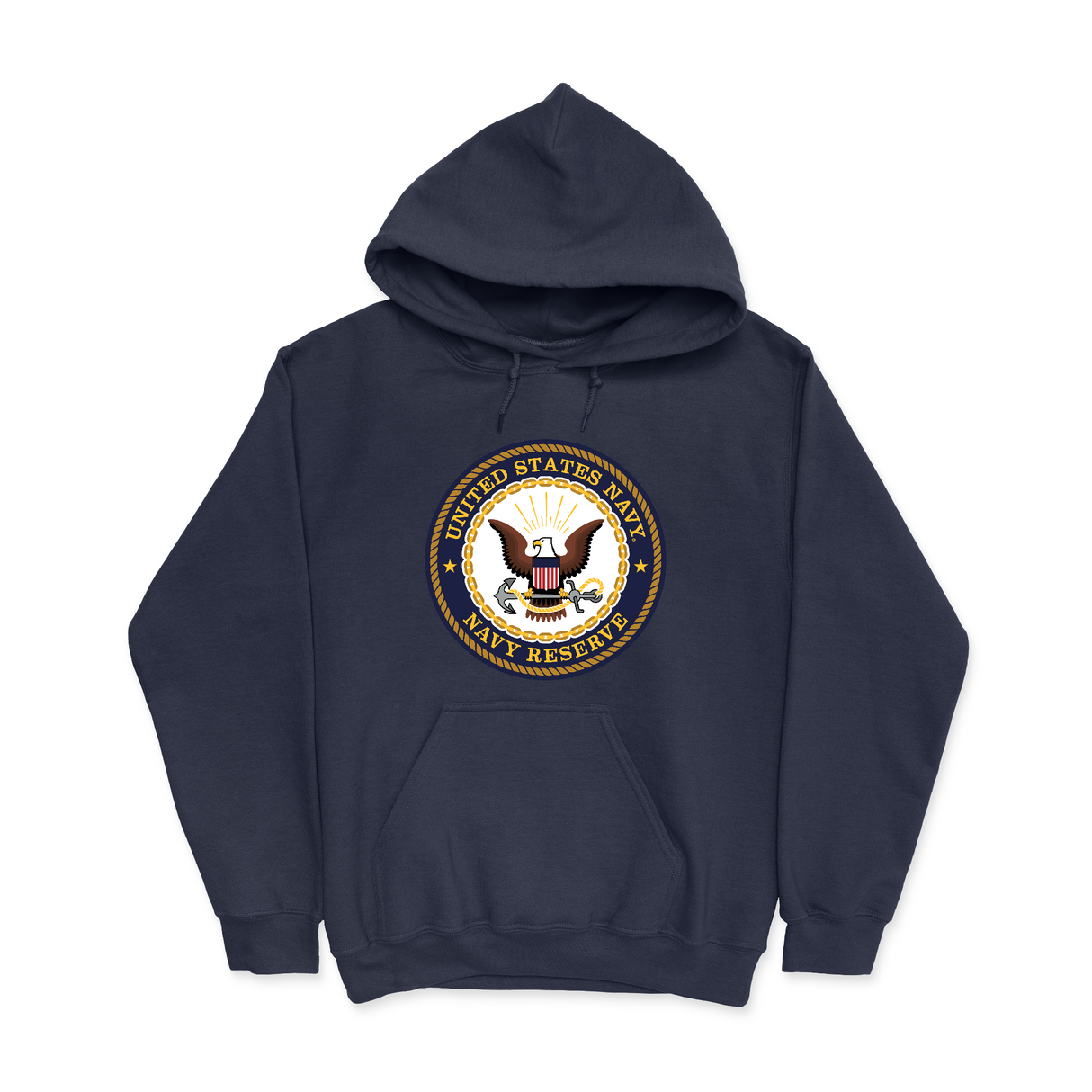 Mens Small Navy Style_Hoodie