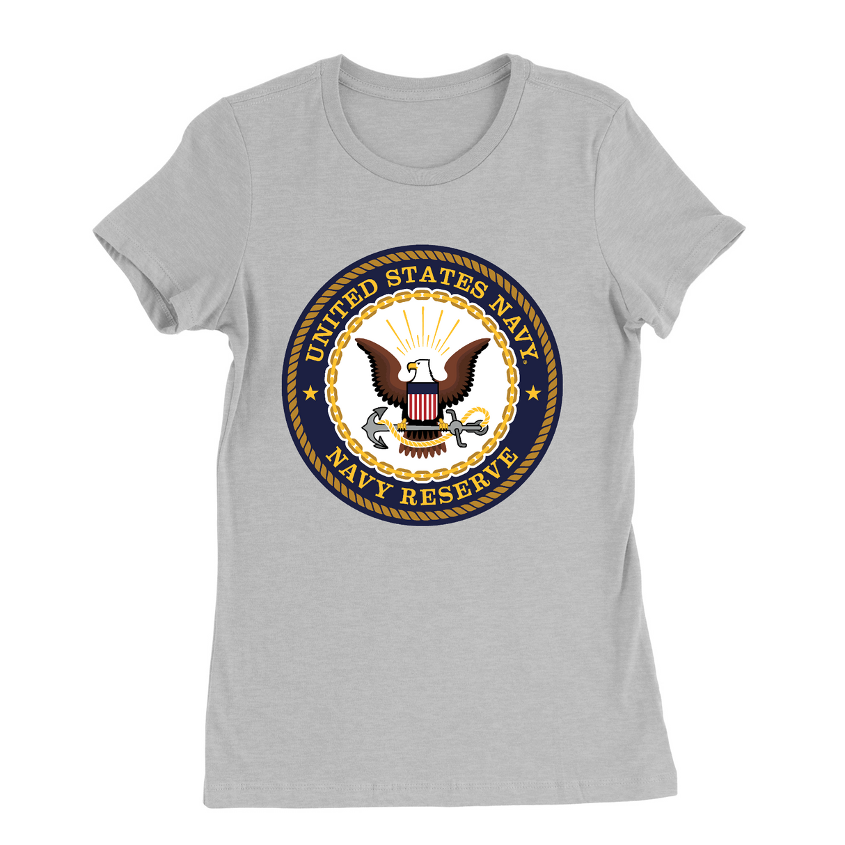 Womens Small Solid Athletic Grey Style_T-Shirt