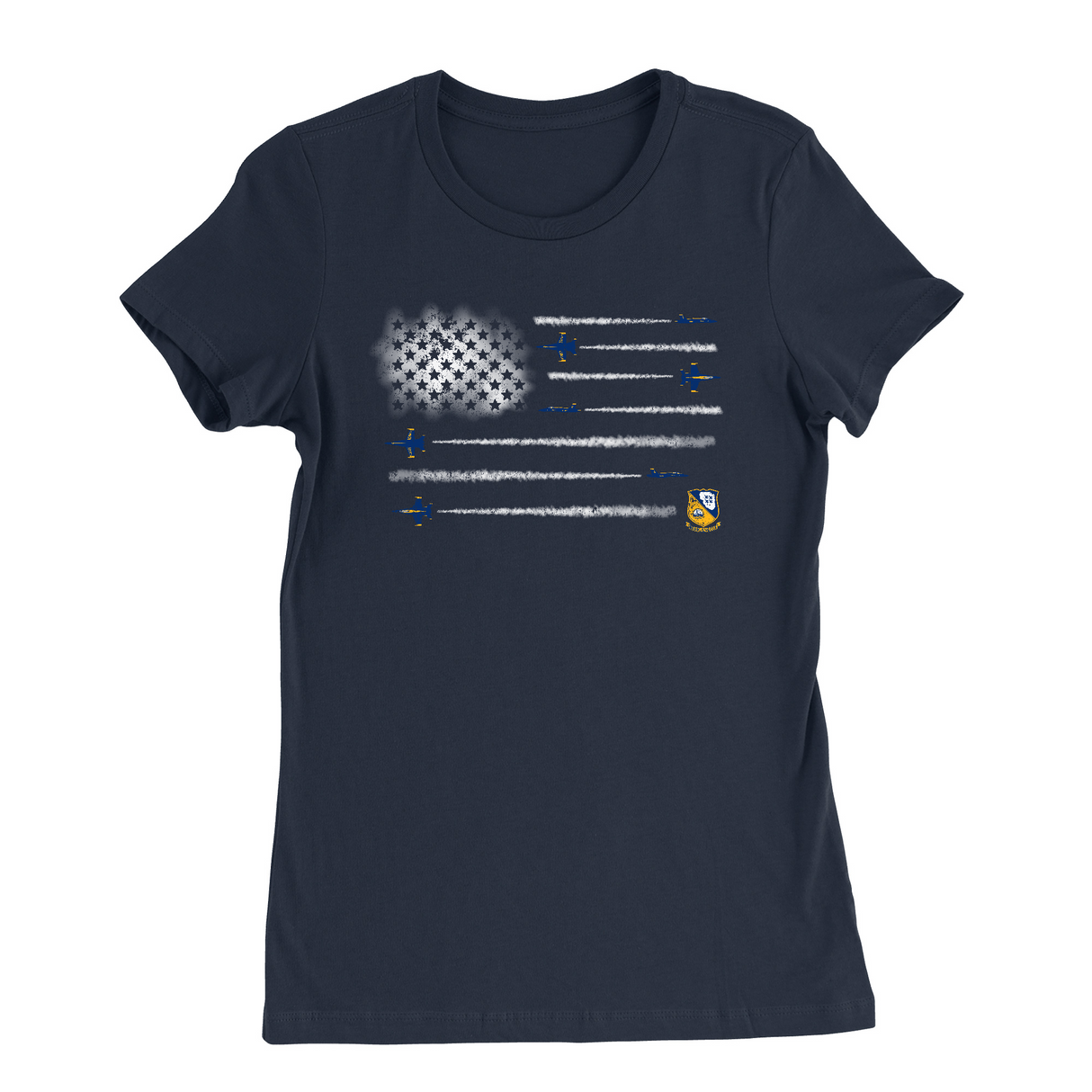 Womens Small Navy Style_T-Shirt