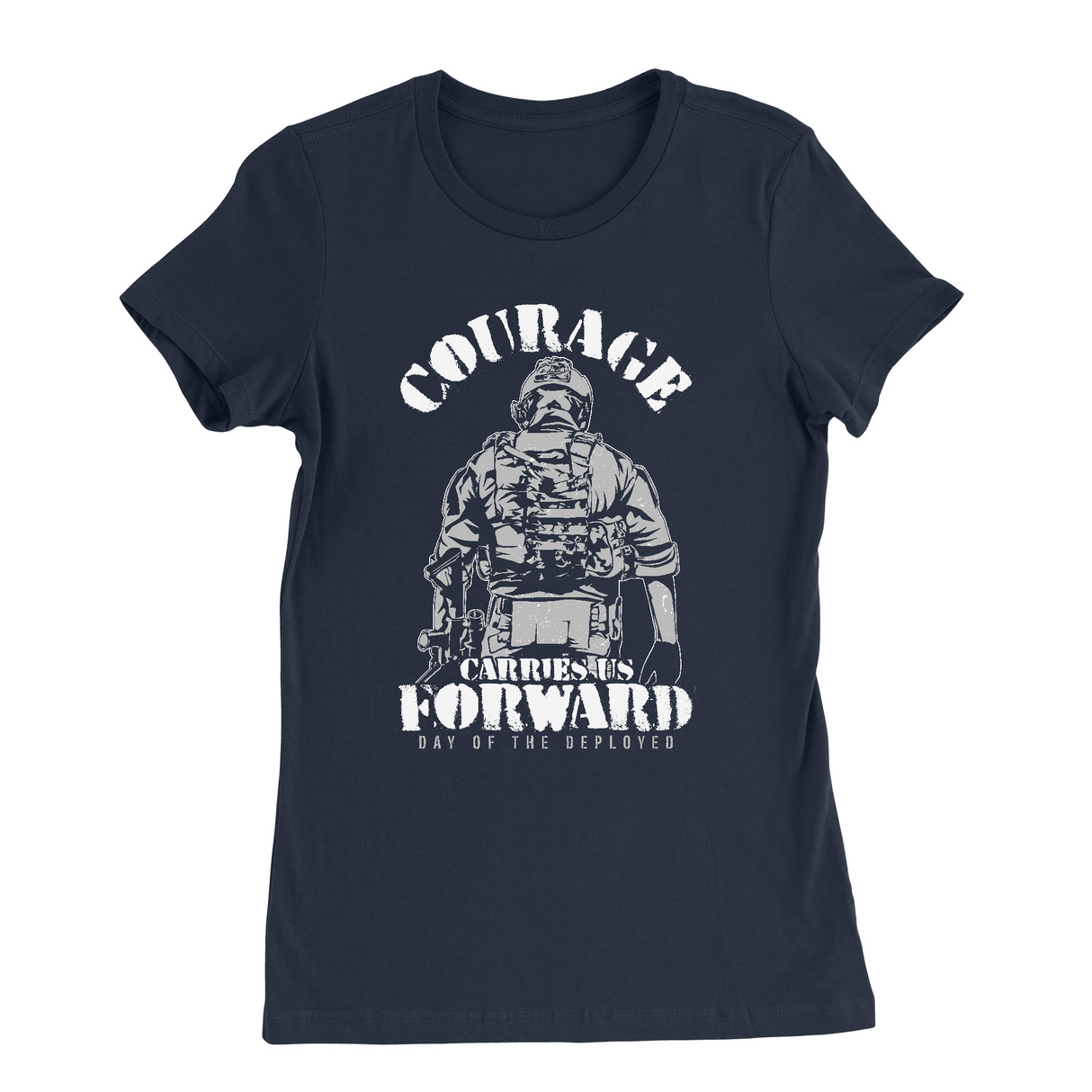 Womens Small Navy Style_T-Shirt