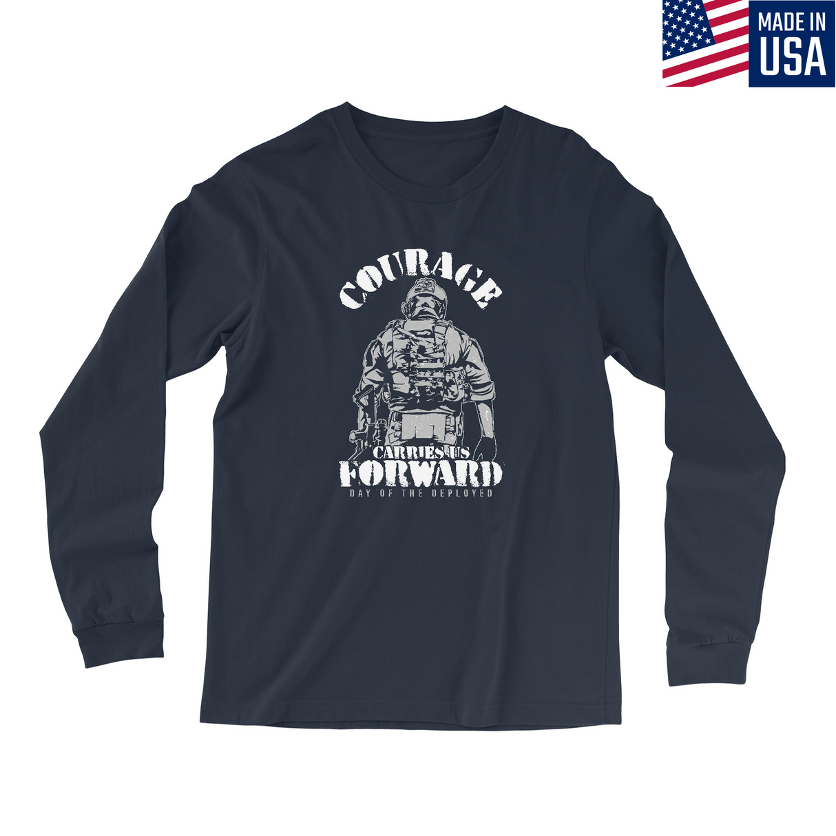 Mens Small Navy Style_Long Sleeve