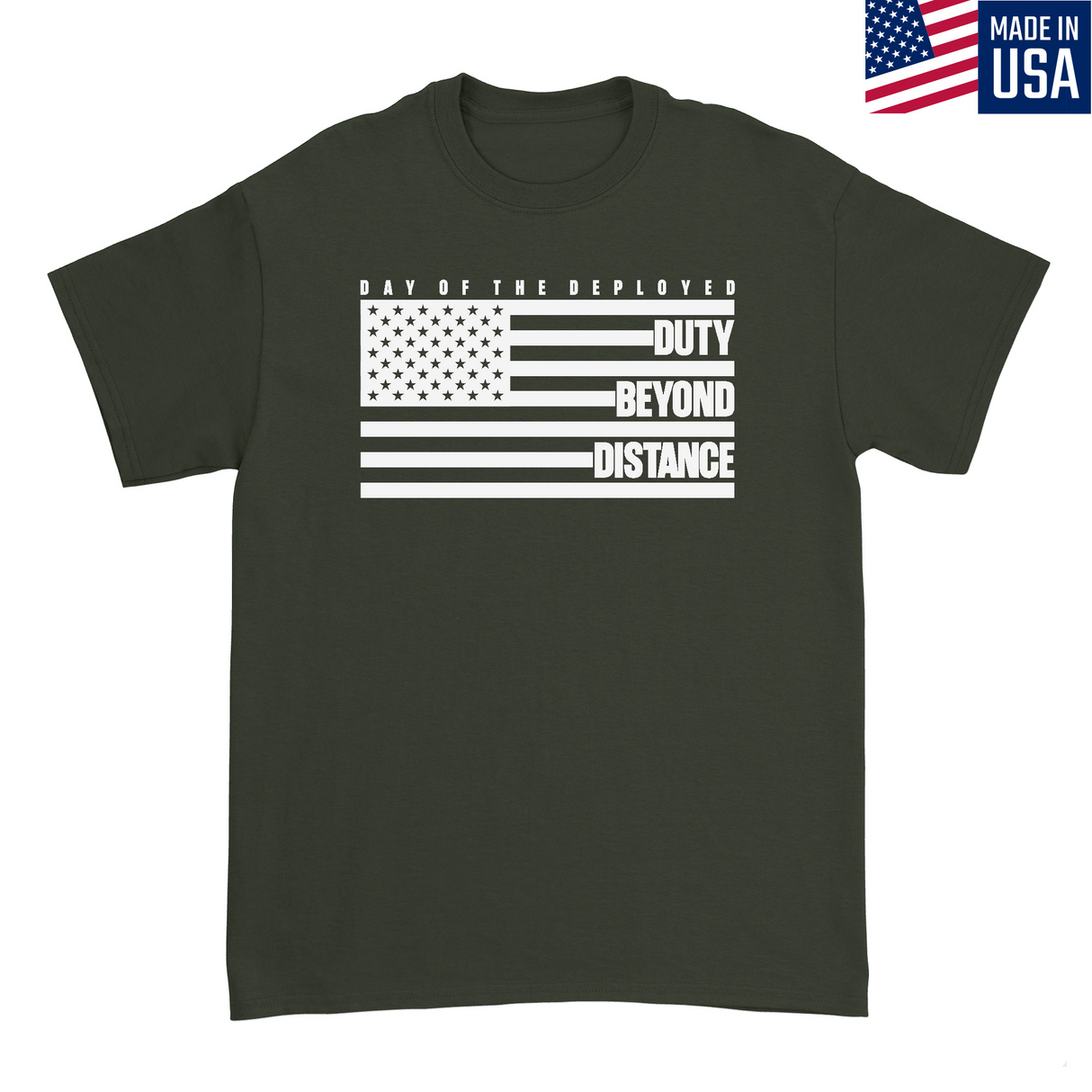Mens Small Military Green Style_T-Shirt