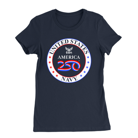 Womens Small Navy Style_T-Shirt