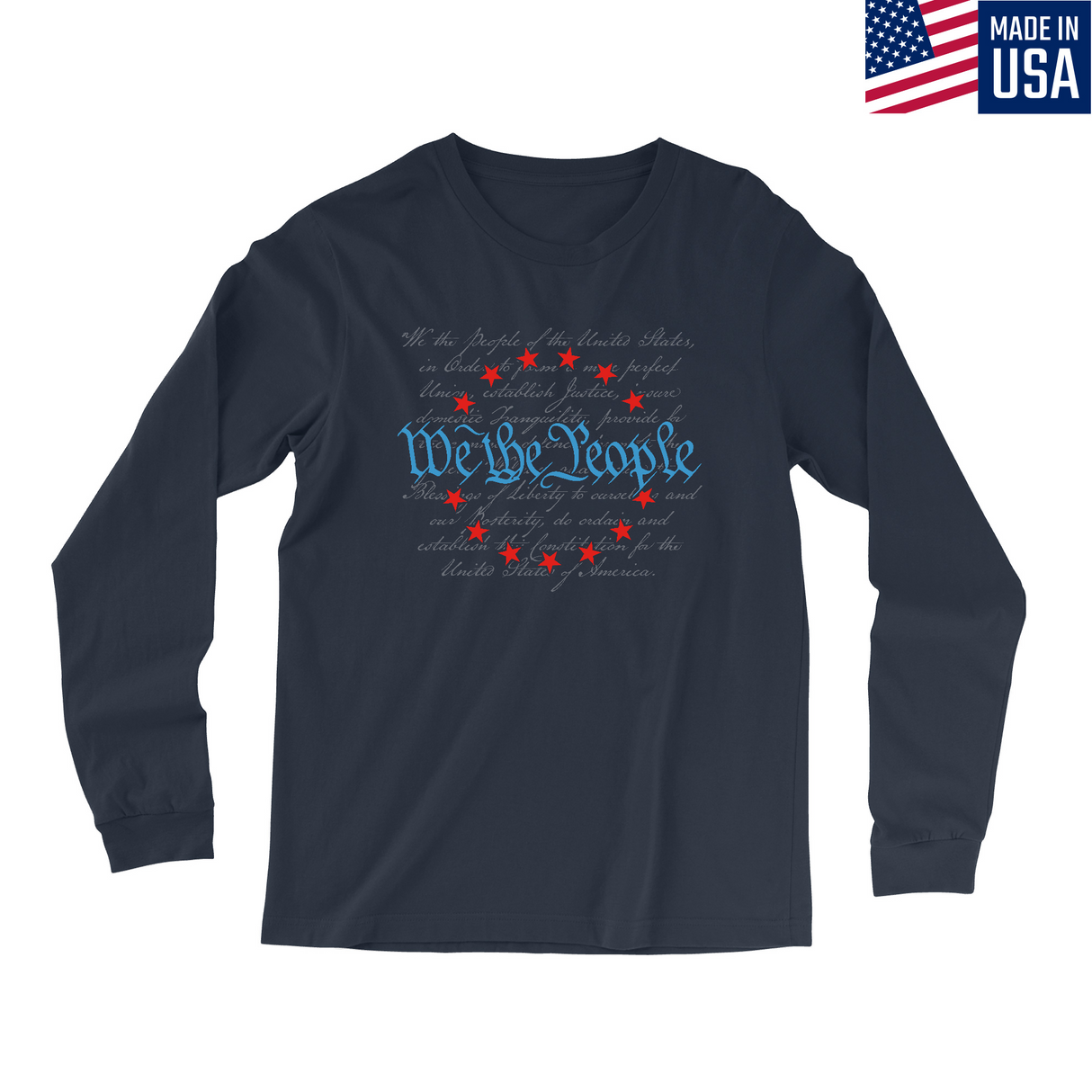 Mens Small Navy Style_Long Sleeve