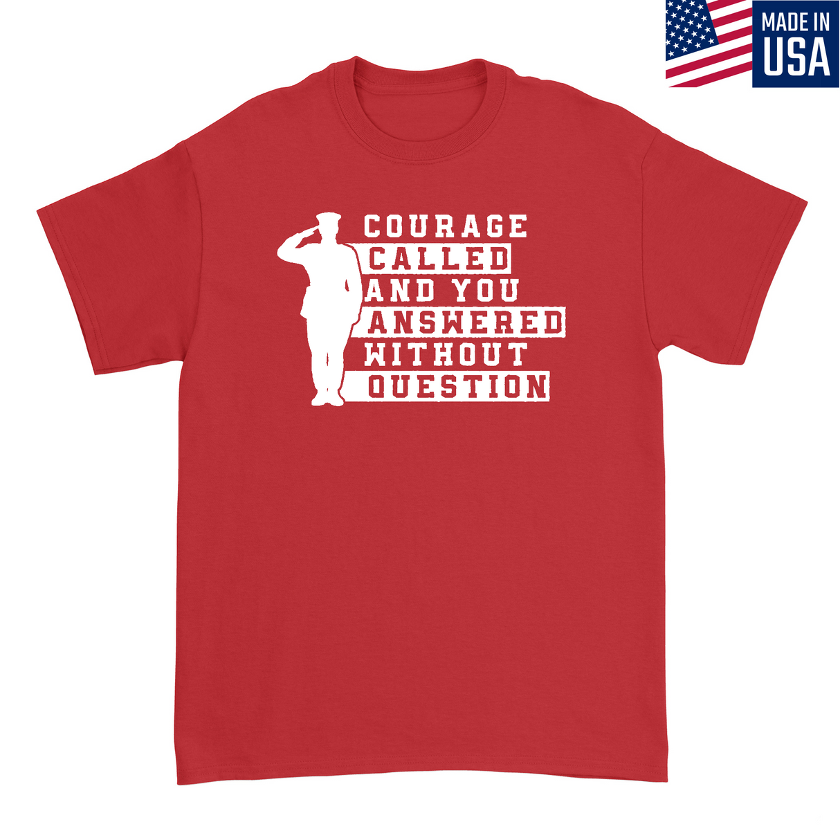 Mens Small Red Style_T-Shirt