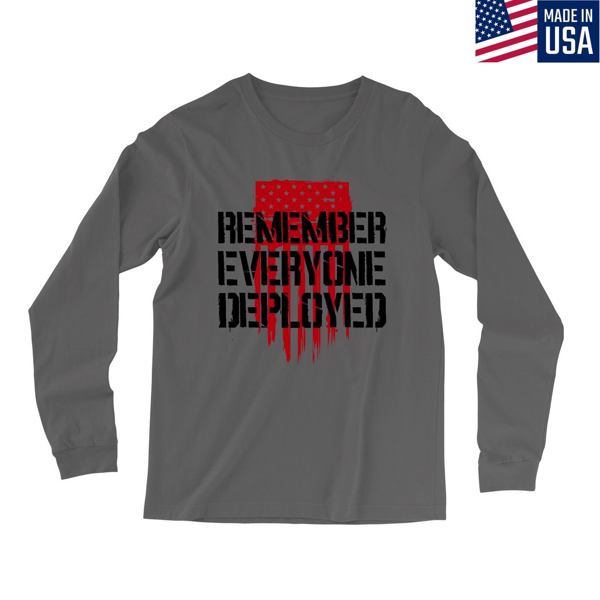 Mens Small Charcoal Style_Long Sleeve