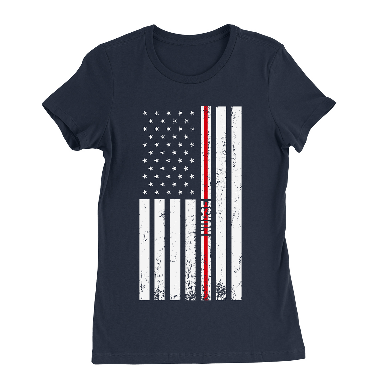 Womens Small Navy Style_T-Shirt