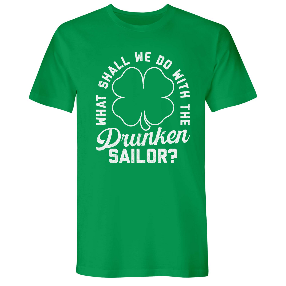 Mens Small Kelly Green Style_T-Shirt
