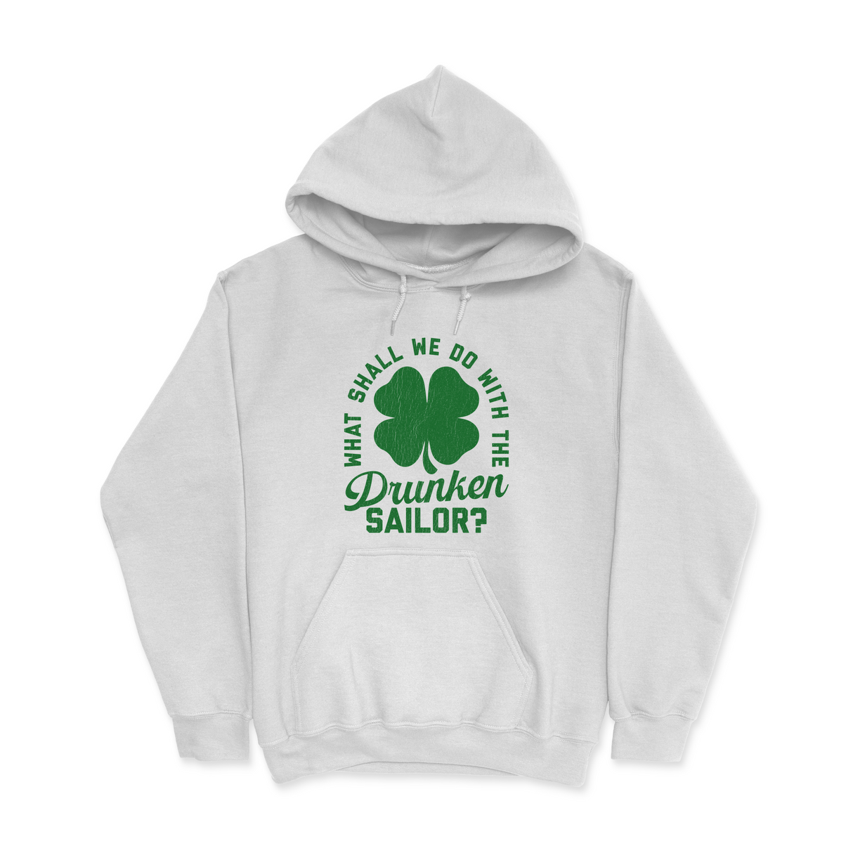 Mens Small White Style_Hoodie