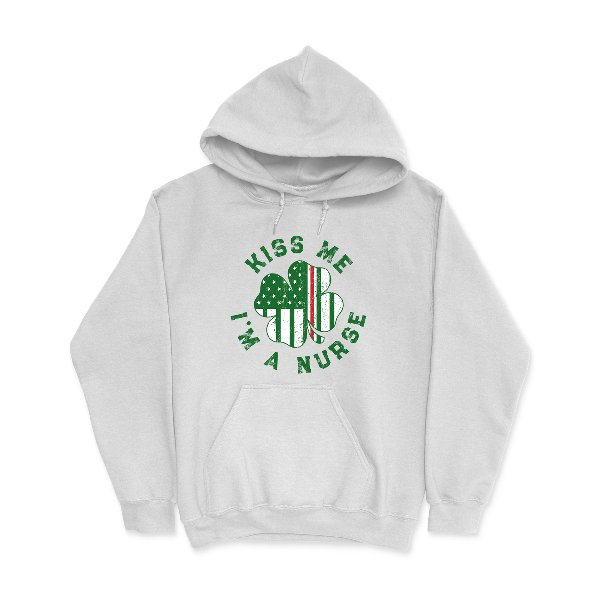 Mens Small White Style_Hoodie