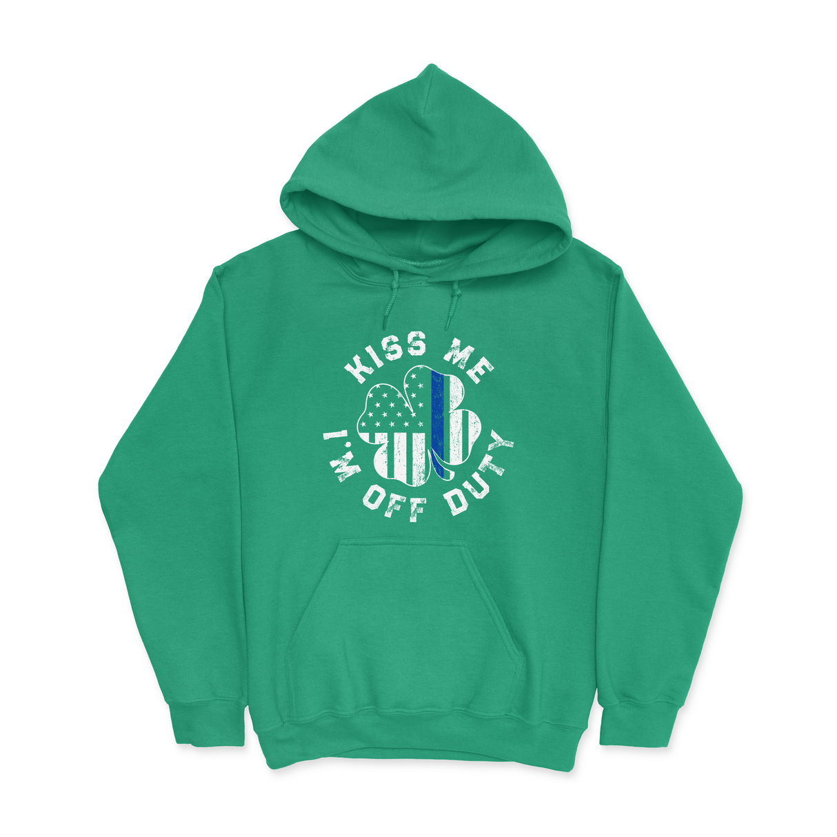 Mens Small Irish Green Style_Hoodie