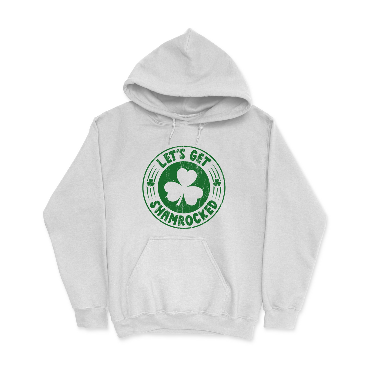 Mens Small White Style_Hoodie