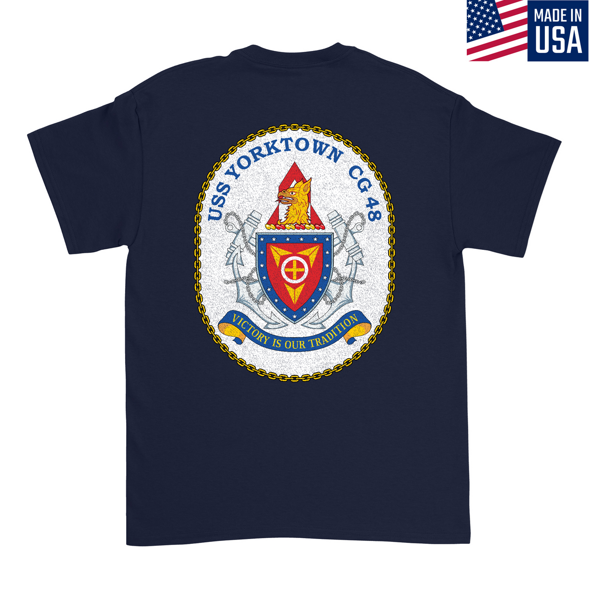 Mens Medium Dark Navy Style_T-Shirt