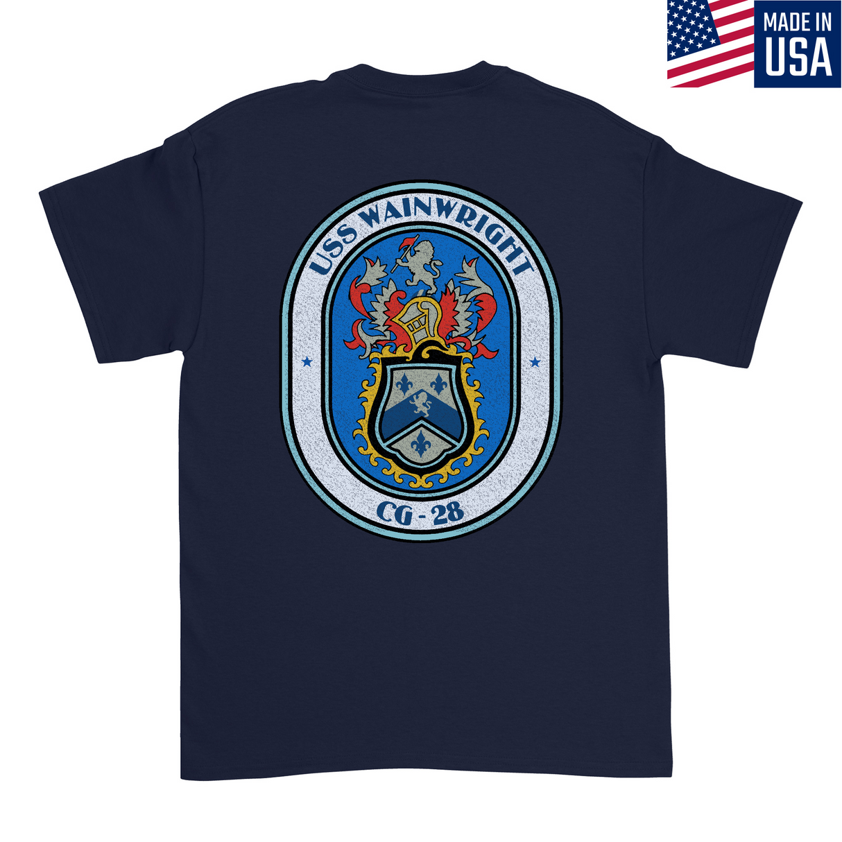 Mens Medium Dark Navy Style_T-Shirt