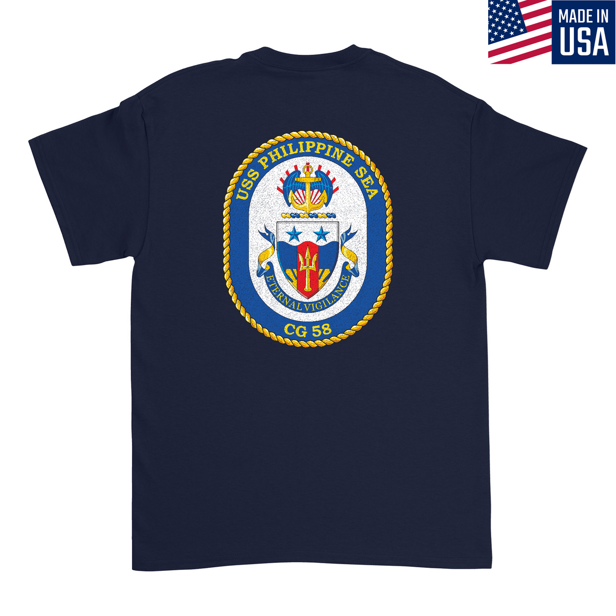 Mens Medium Dark Navy Style_T-Shirt