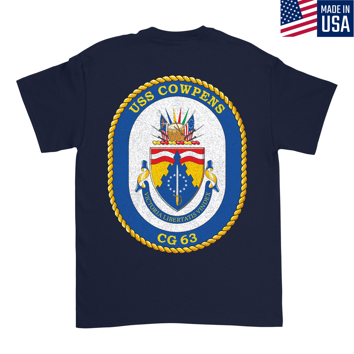 Mens Medium Dark Navy Style_T-Shirt