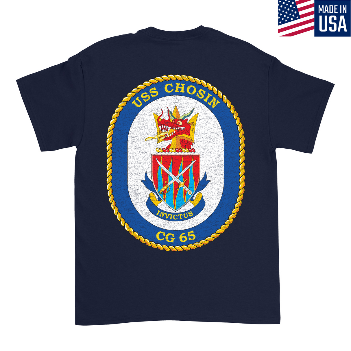 Mens Medium Dark Navy Style_T-Shirt