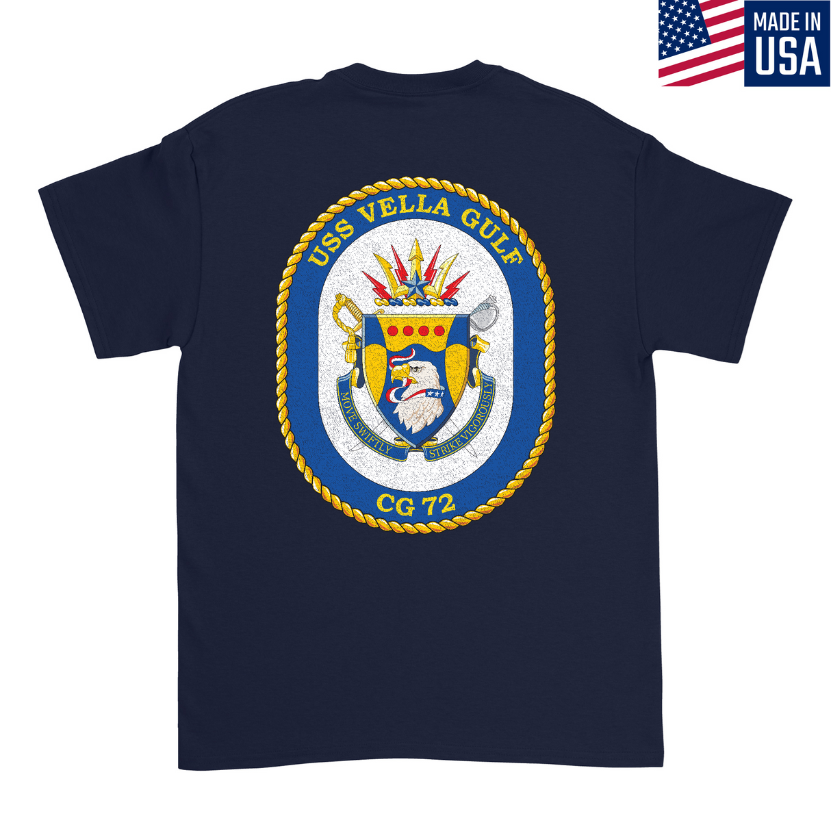 Mens Medium Dark Navy Style_T-Shirt