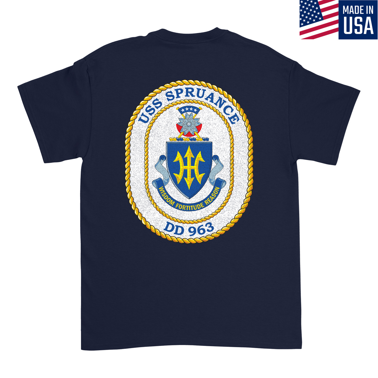 Mens Medium Dark Navy Style_T-Shirt