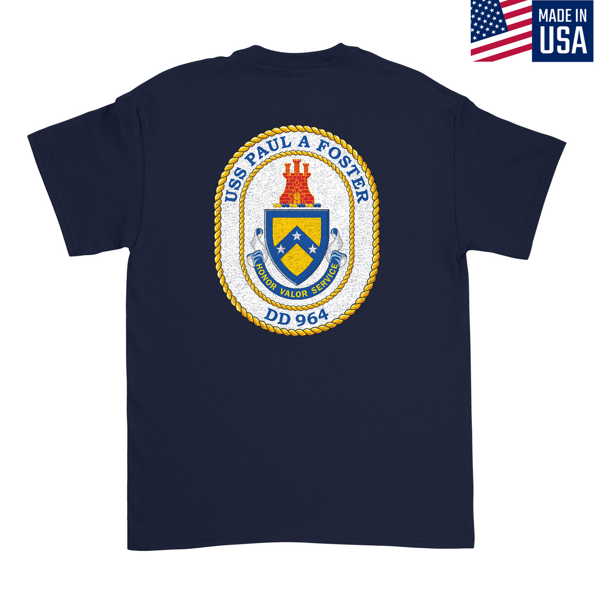 Mens Medium Dark Navy Style_T-Shirt