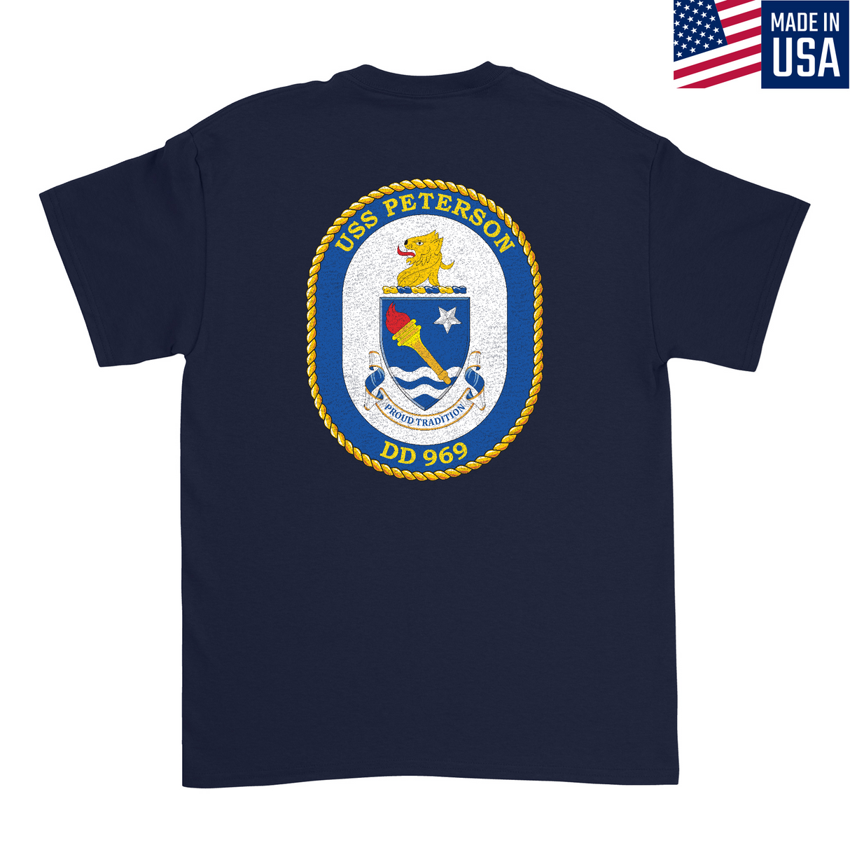 Mens Medium Dark Navy Style_T-Shirt