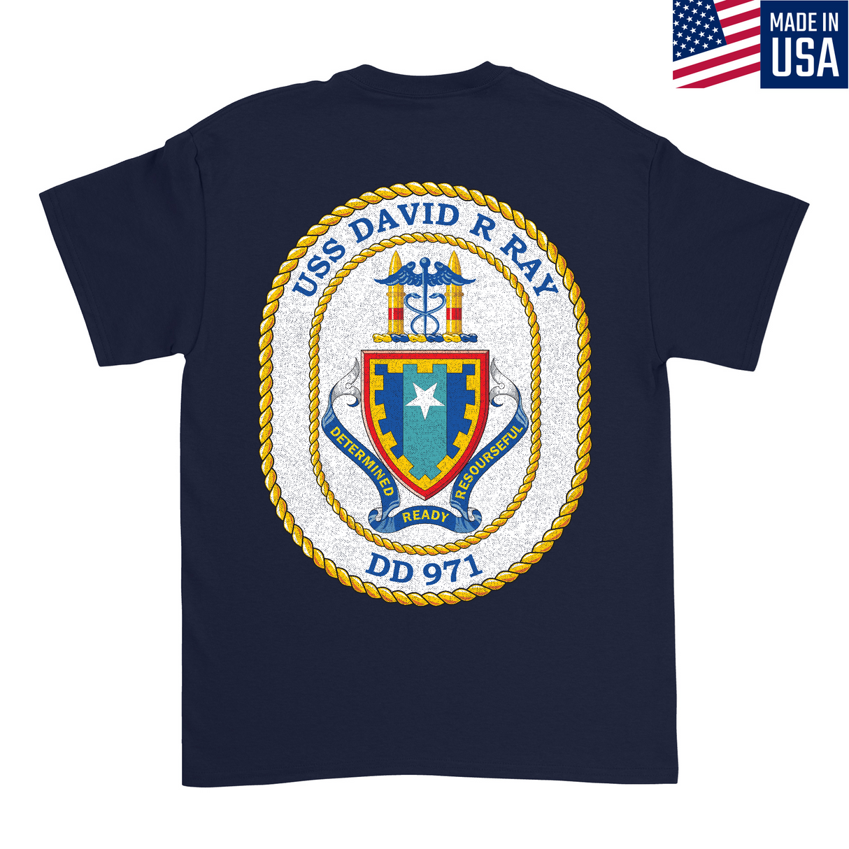 Mens Medium Dark Navy Style_T-Shirt