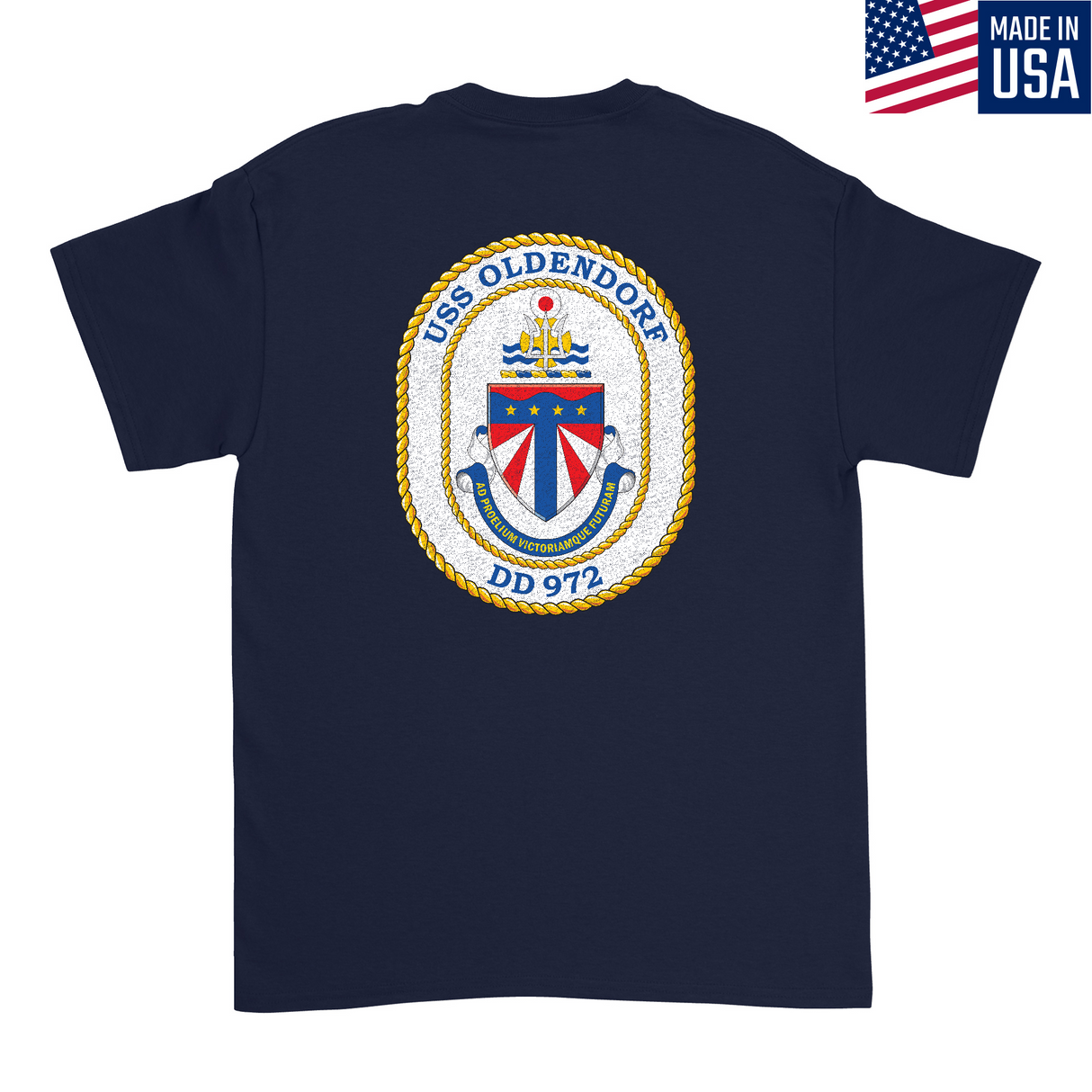 Mens Medium Dark Navy Style_T-Shirt