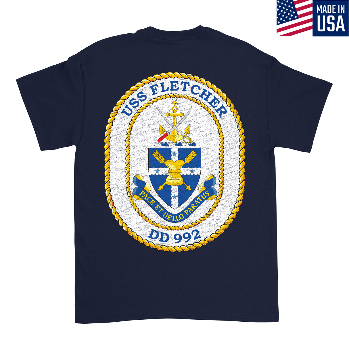 Mens Medium Dark Navy Style_T-Shirt