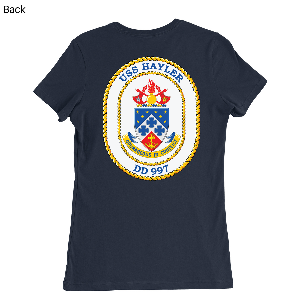 USS Hayler DD 997 Women's T-Shirt