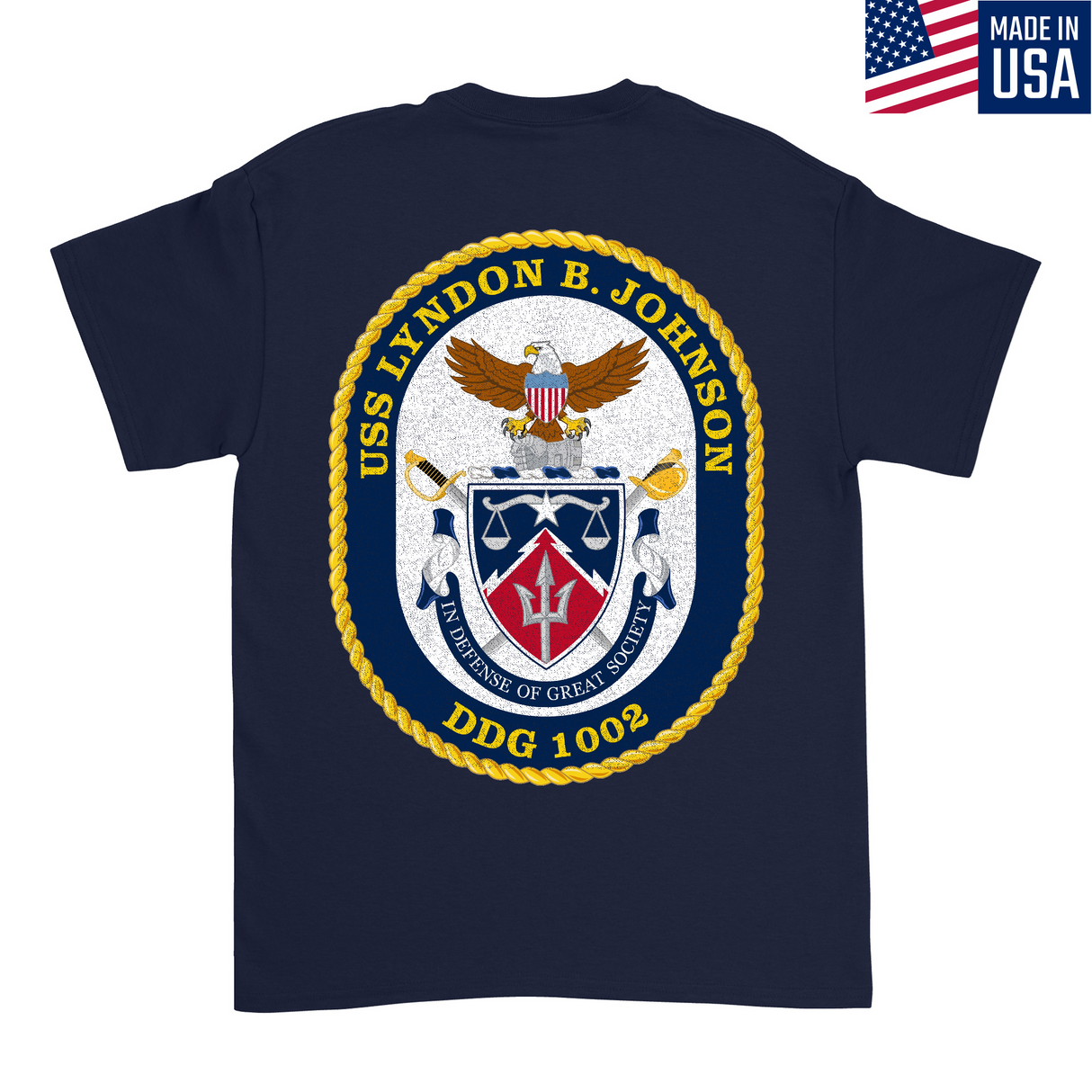 Mens Medium Dark Navy Style_T-Shirt