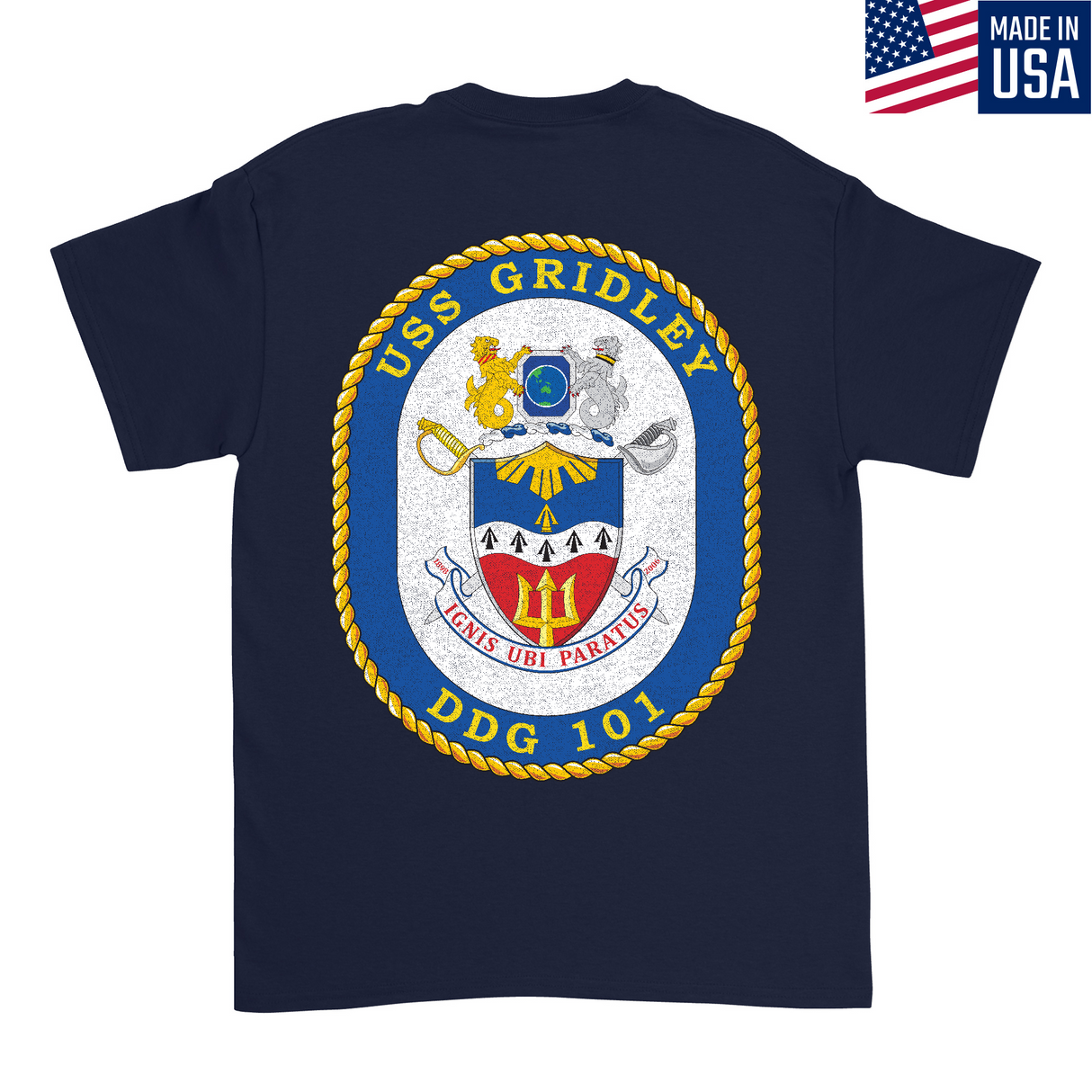 Mens Medium Dark Navy Style_T-Shirt