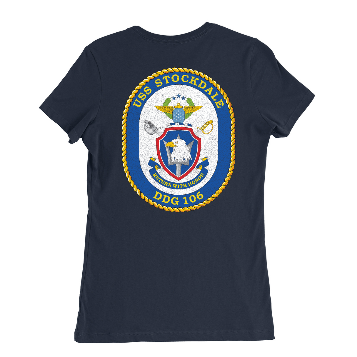 Womens Medium Navy Style_T-Shirt
