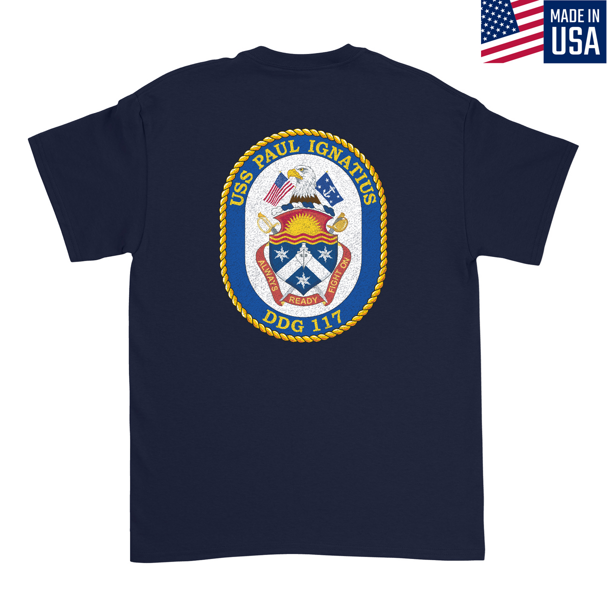 Mens Medium Dark Navy Style_T-Shirt