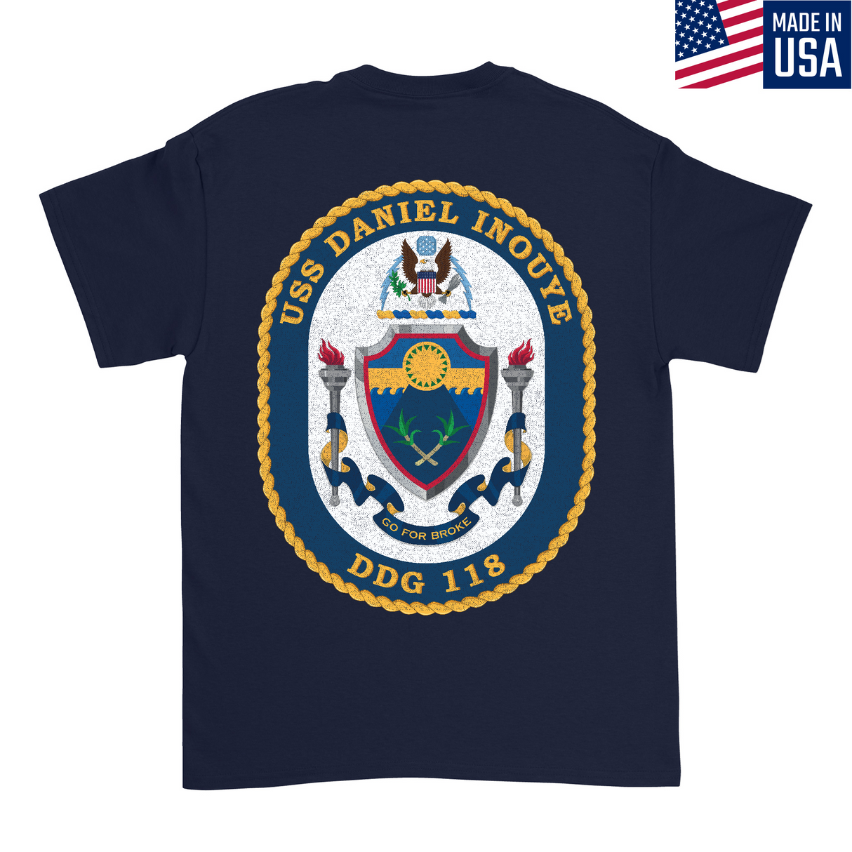 Mens Medium Dark Navy Style_T-Shirt