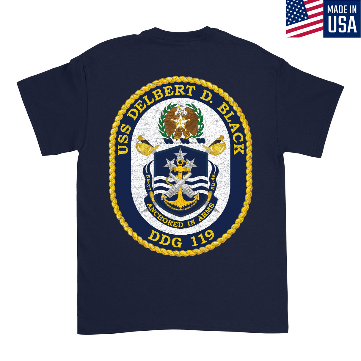 Mens Medium Dark Navy Style_T-Shirt