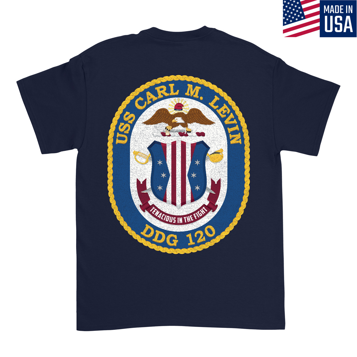 Mens Medium Dark Navy Style_T-Shirt