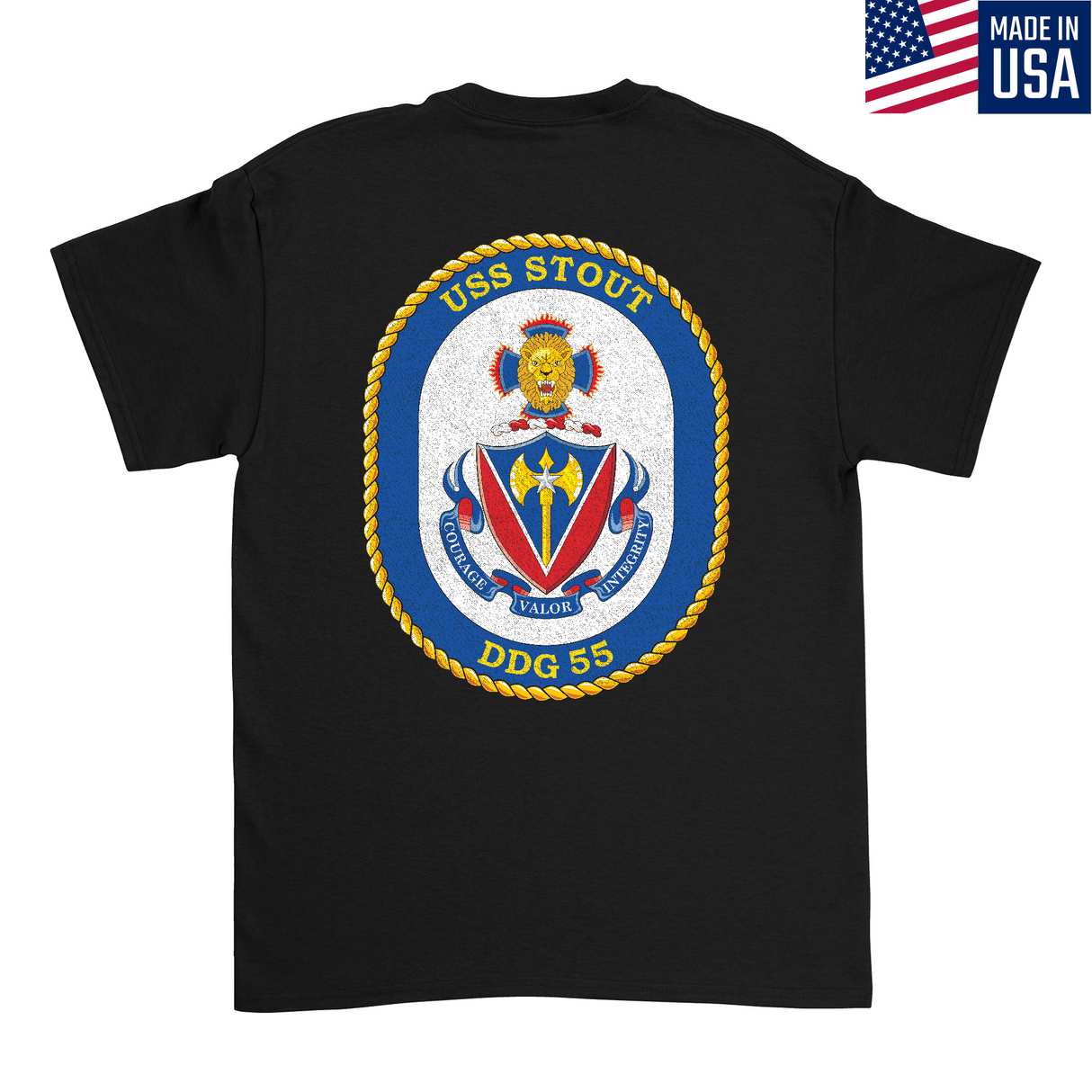 Mens Medium Black Style_T-Shirt