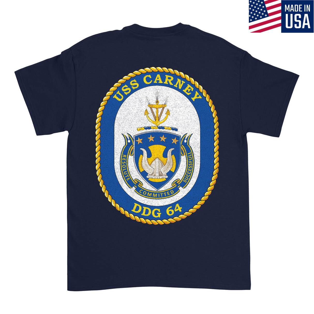 Mens Medium Dark Navy Style_T-Shirt