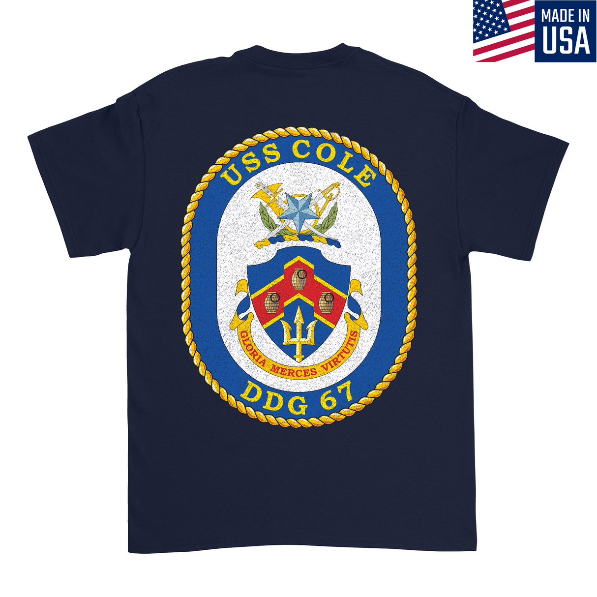 Mens Medium Dark Navy Style_T-Shirt