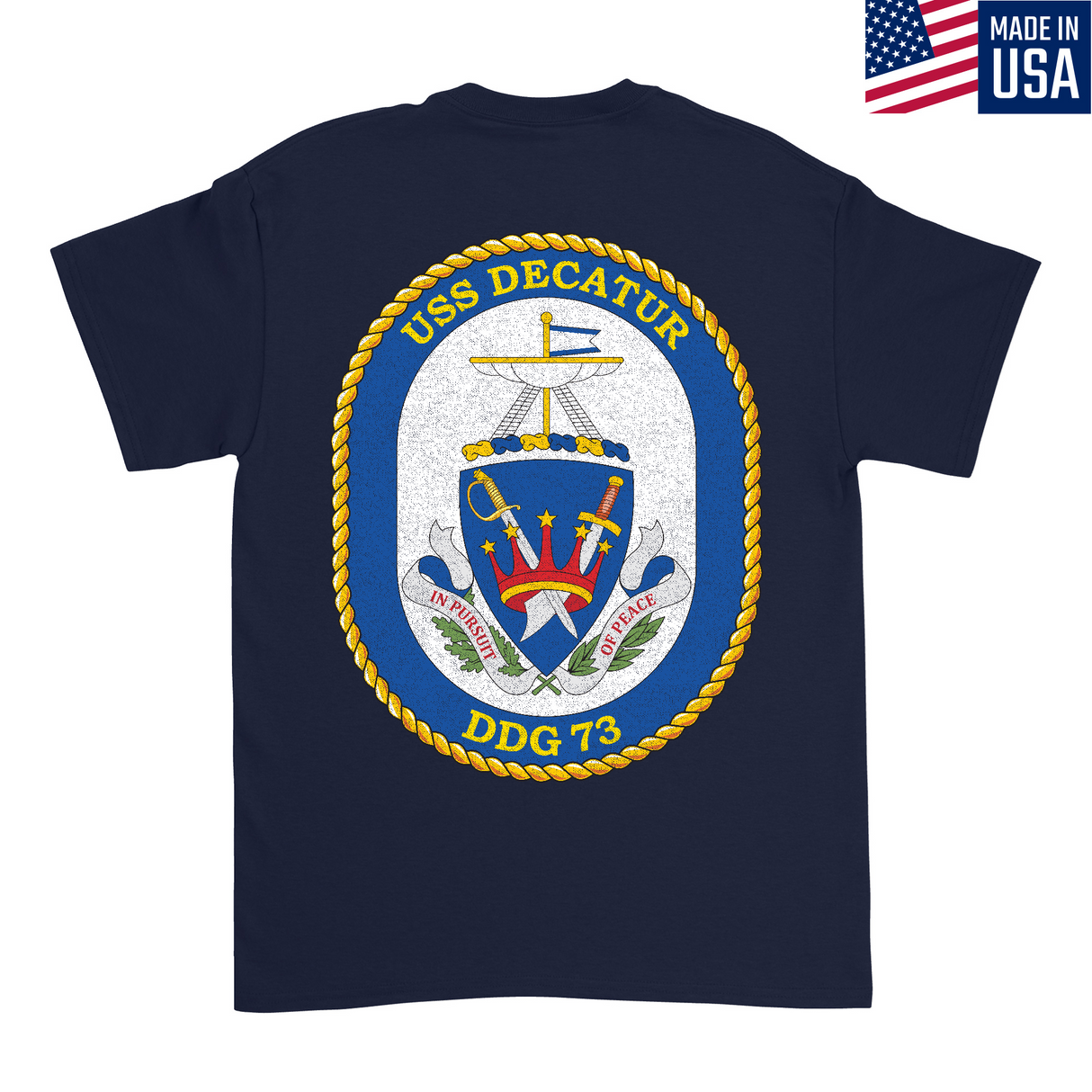 Mens Medium Dark Navy Style_T-Shirt