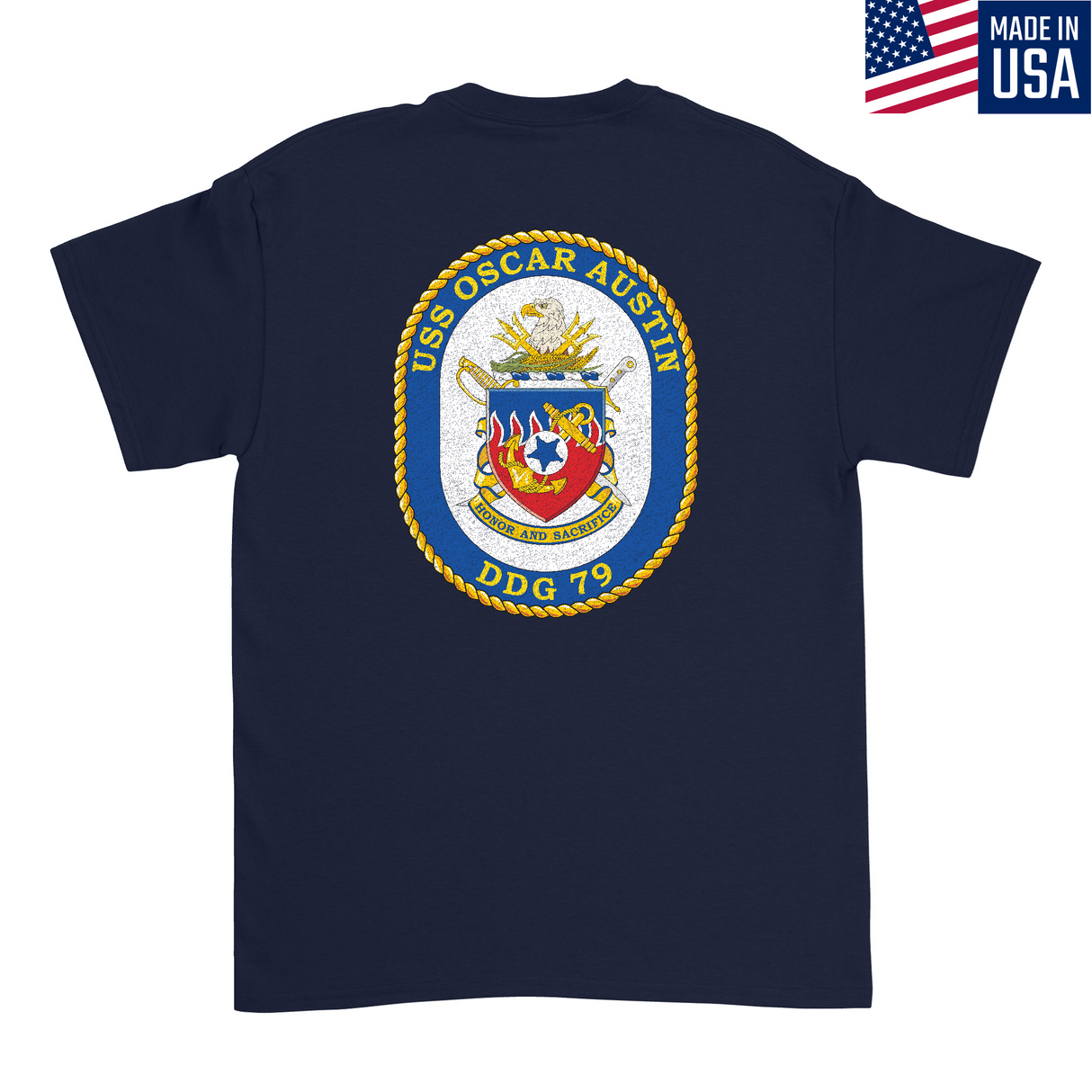 Mens Medium Dark Navy Style_T-Shirt