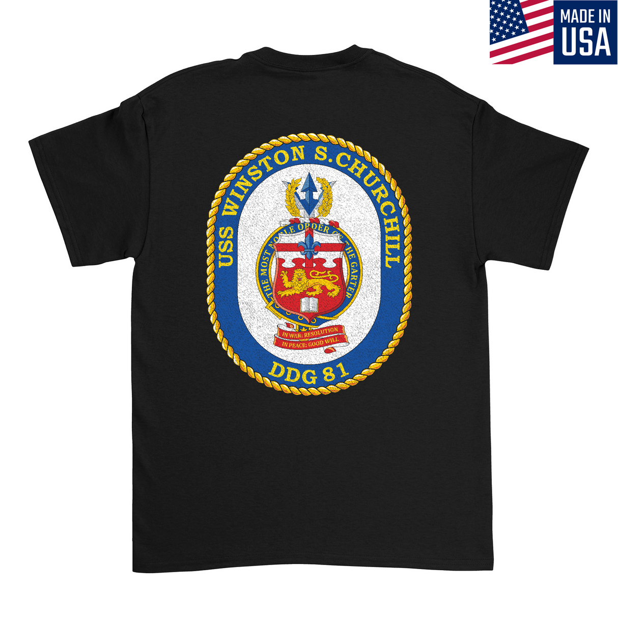 Mens Medium Black Style_T-Shirt