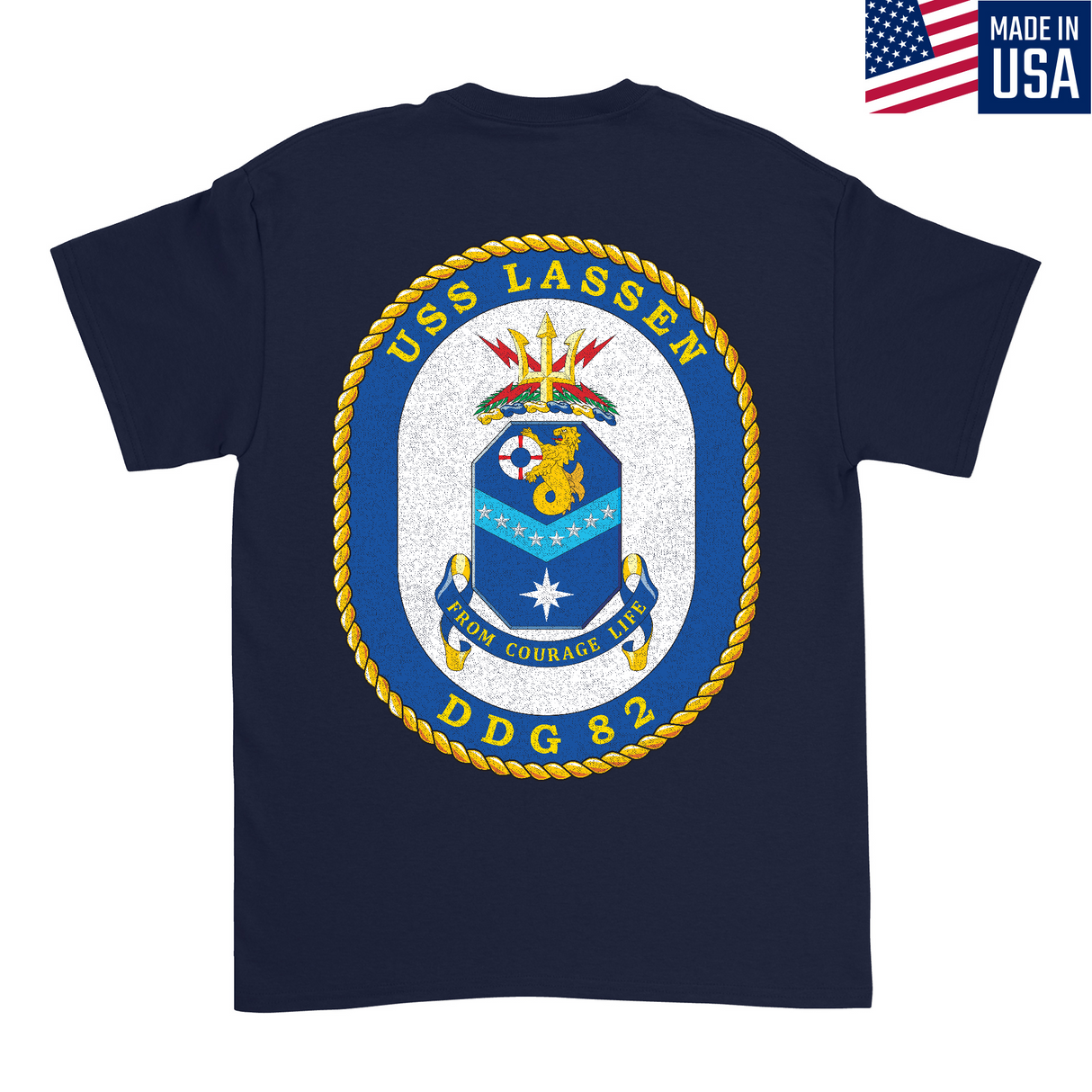 Mens Medium Dark Navy Style_T-Shirt